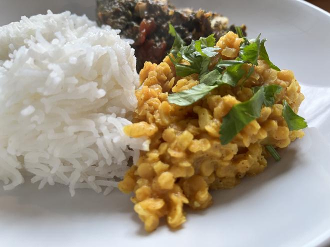 Lime Dal: Linsen-Curry mit Zitrone und Gewürzen